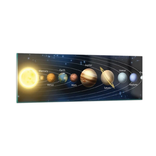 Impression sur verre - Image sur verre - L'une des dix - 90x30 cm