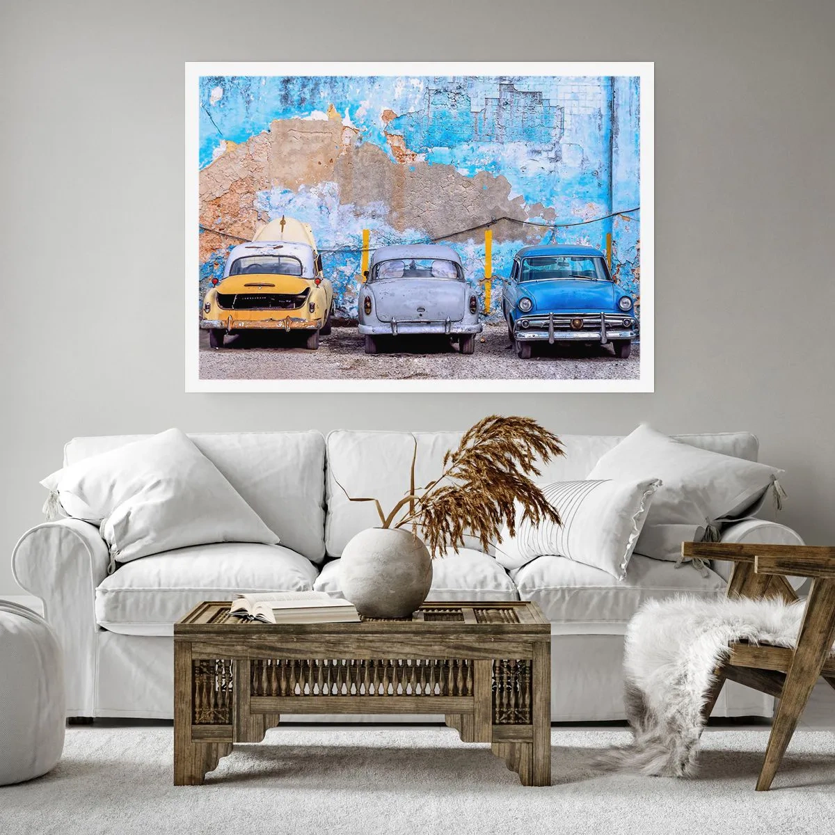 Affiche - Poster - Rencontre de vétérans - 91x61 cm