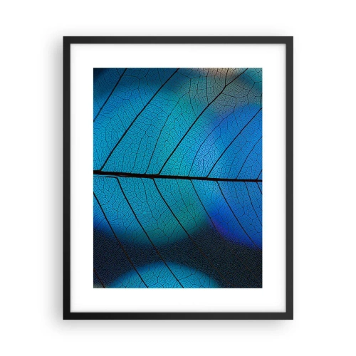 Affiche dans un cadre noir - Poster - Construction complexe - 40x50 cm