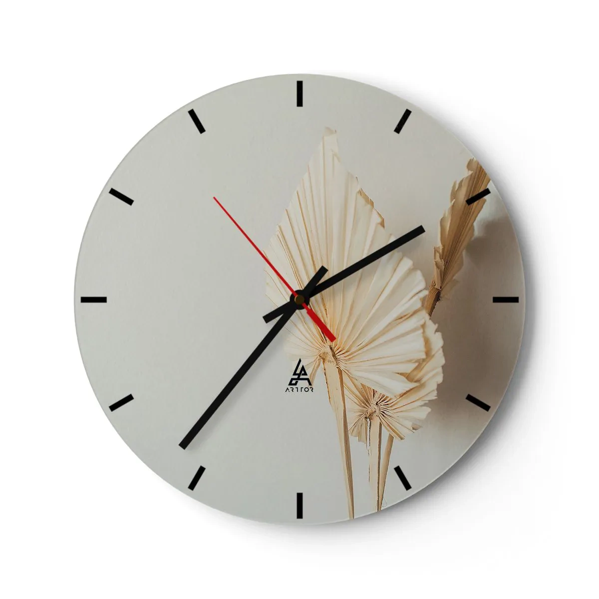 Horloge murale - Pendule murale - Quand tu dois t’apaiser - 40x40 cm