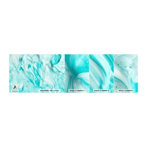 Échantillon De Papier Peint Standard Eco - Ensemble pour toujours - Abstraction, Morceau, Bohème - 100x30 cm