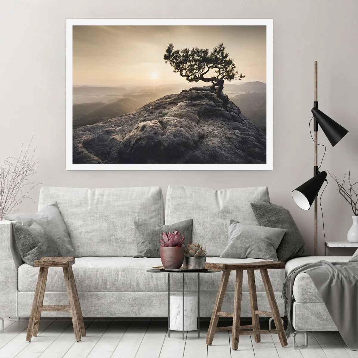 Affiche - Poster - La vie gagne toujours - 70x50 cm