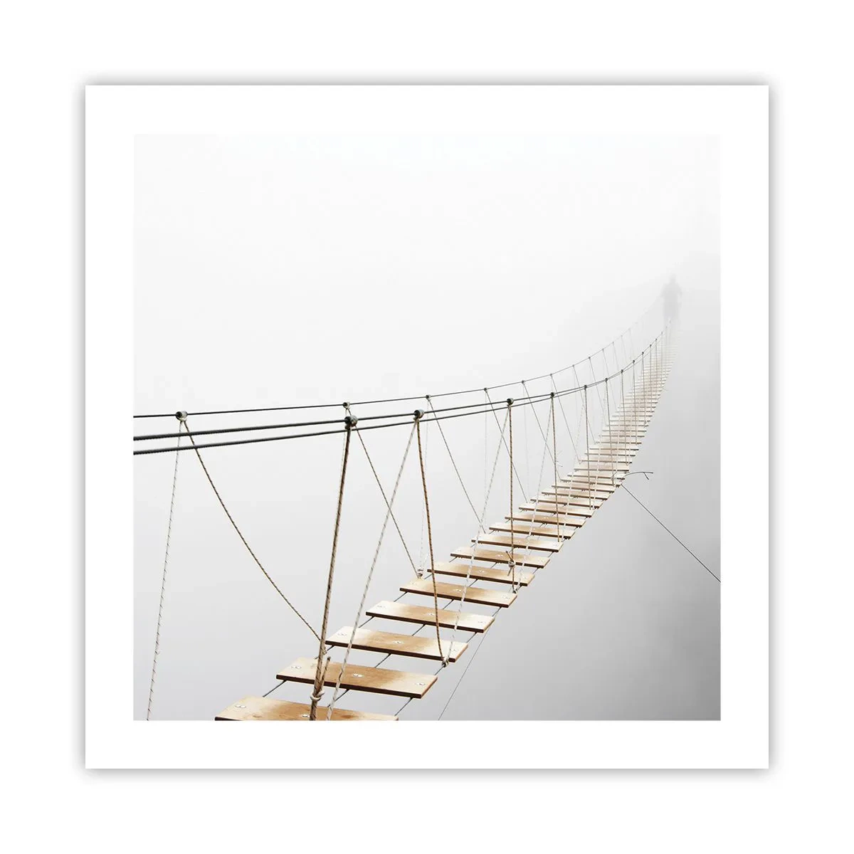 Affiche - Poster - Où cela va-t-il te mener? - 50x50 cm