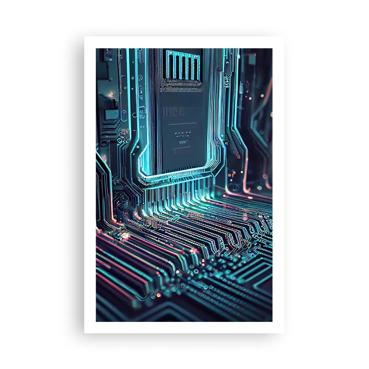 Affiche - Poster - Je pense comme ça… - 61x91 cm