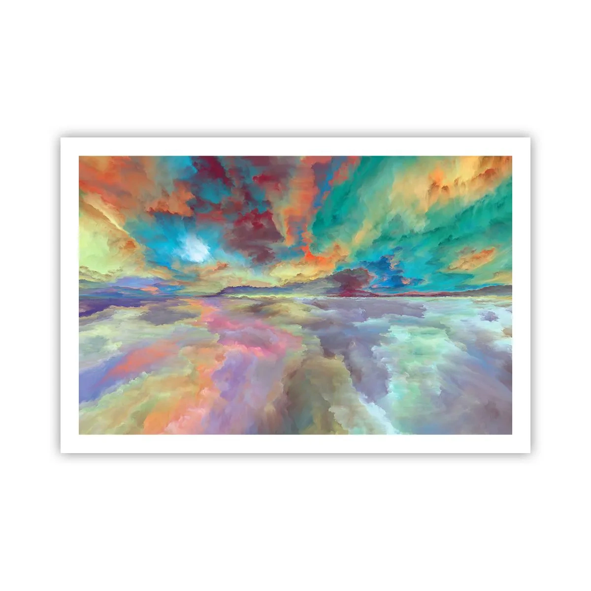 Affiche - Poster - Deux paradis - 91x61 cm