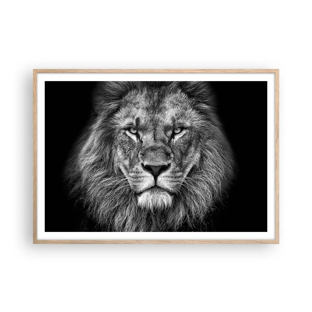 Affiche dans un chêne clair - Poster - En vêtement de sacre - 100x70 cm