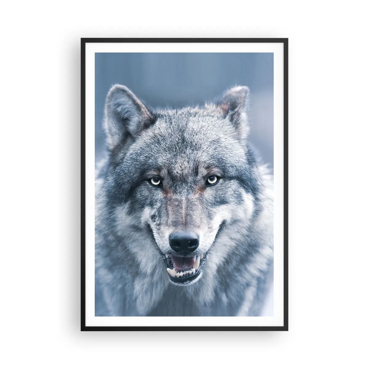 Affiche dans un cadre noir - Poster - Relèverez-vous le défi ? - 70x100 cm