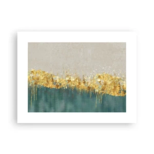 Affiche - Poster - La frontière dorée - 40x30 cm