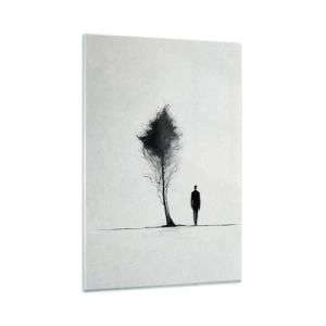 Impression sur verre - Image sur verre - Nous errons tous - 80x120 cm