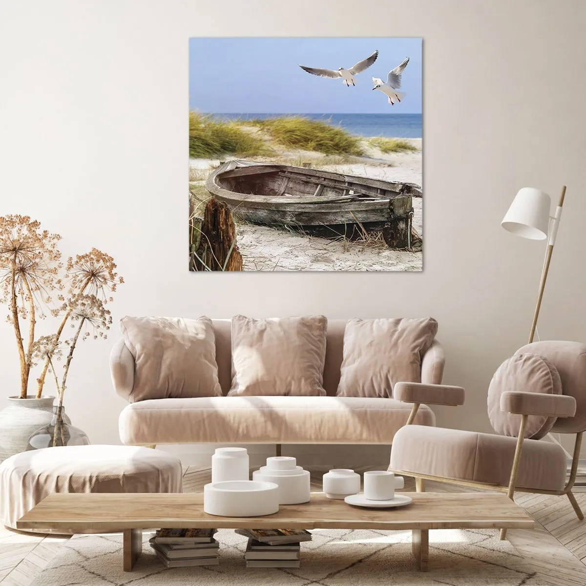 Impression sur toile - Image sur toile - Bain de vent - 40x40 cm