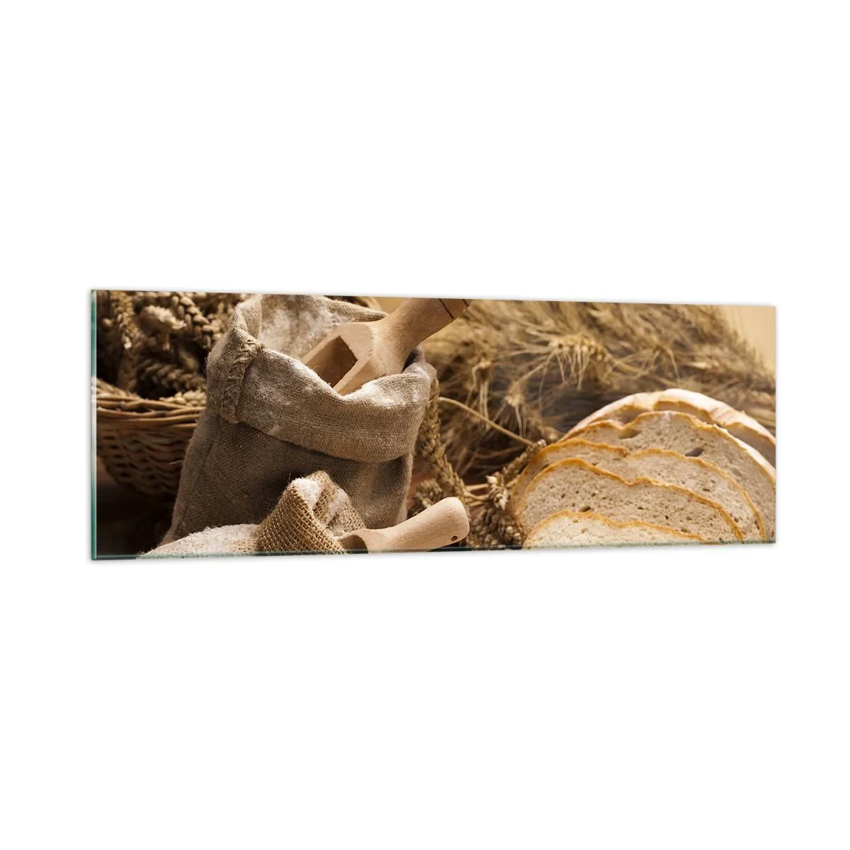 Impression sur verre - Image sur verre - Comment il coupe avec un couteau - 90x30 cm
