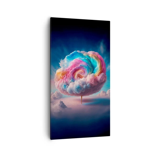 Impression sur toile - Image sur toile - Le rêve d'un parc d'attractions - 55x100 cm