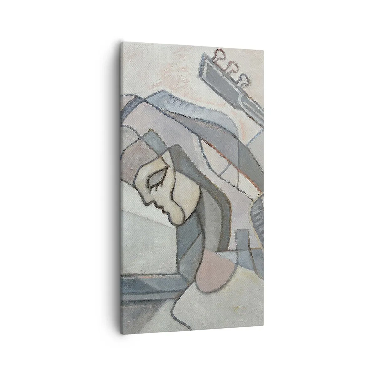 Impression sur toile - Image sur toile - Au pouvoir de la musique - 55x100 cm