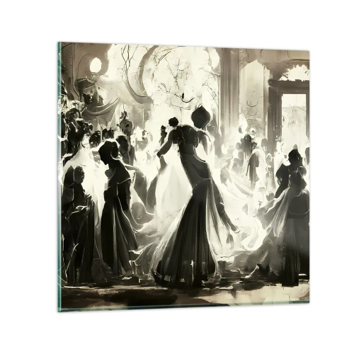 Impression sur verre - Image sur verre - La grande mascarade - 30x30 cm