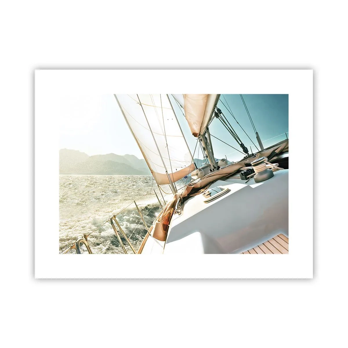 Affiche - Poster - Toutes voiles dehors - 40x30 cm