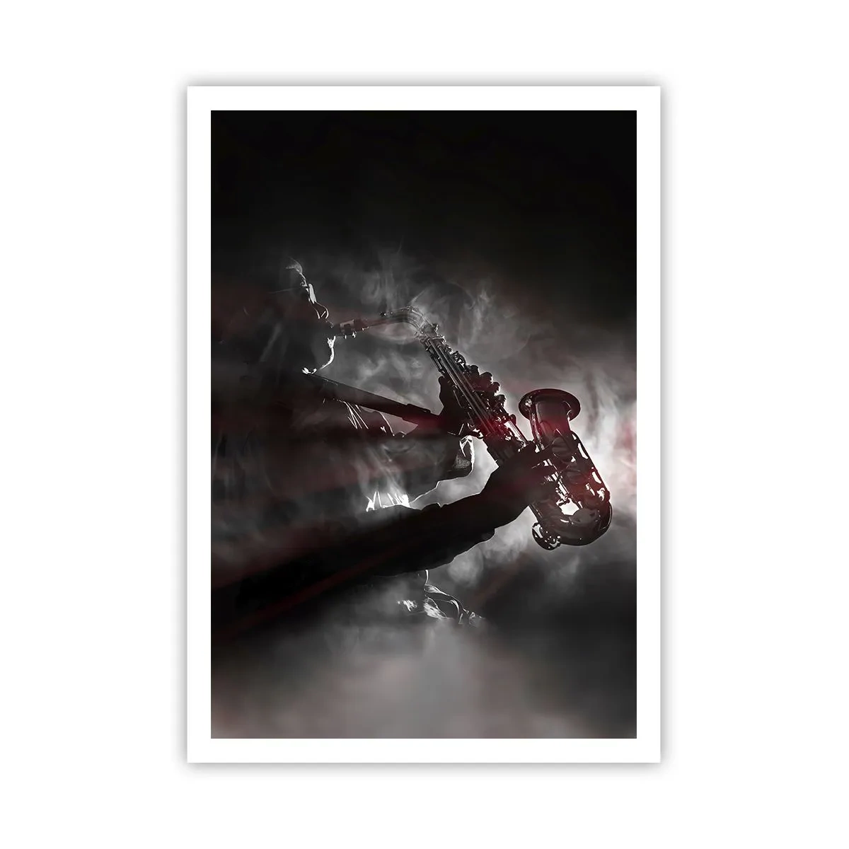 Affiche - Poster - Dans les brumes du jazz - 70x100 cm