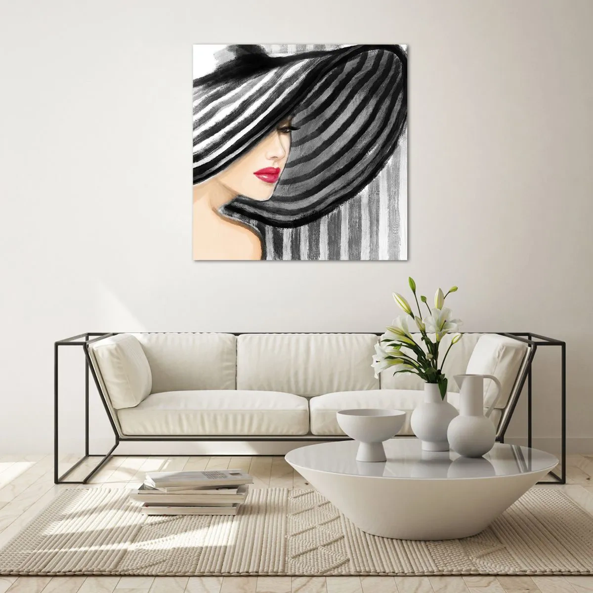 Impression sur verre - Image sur verre - Où te chercher ? - 30x30 cm