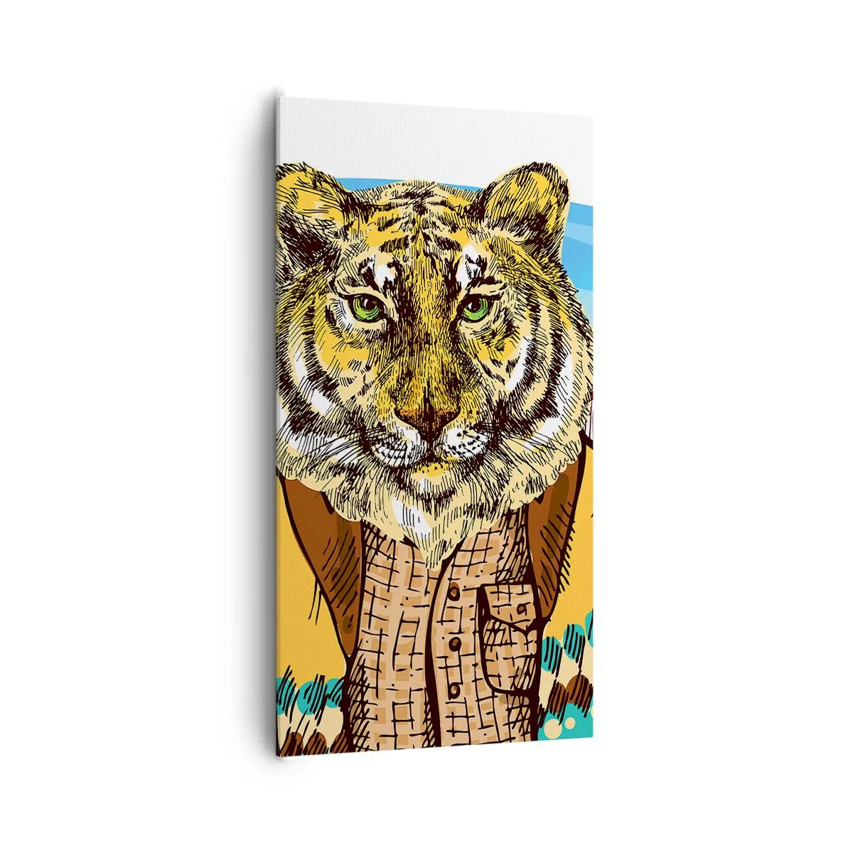 Impression sur toile - Image sur toile - Pas aussi sauvage qu'ils le décrivent - 65x120 cm