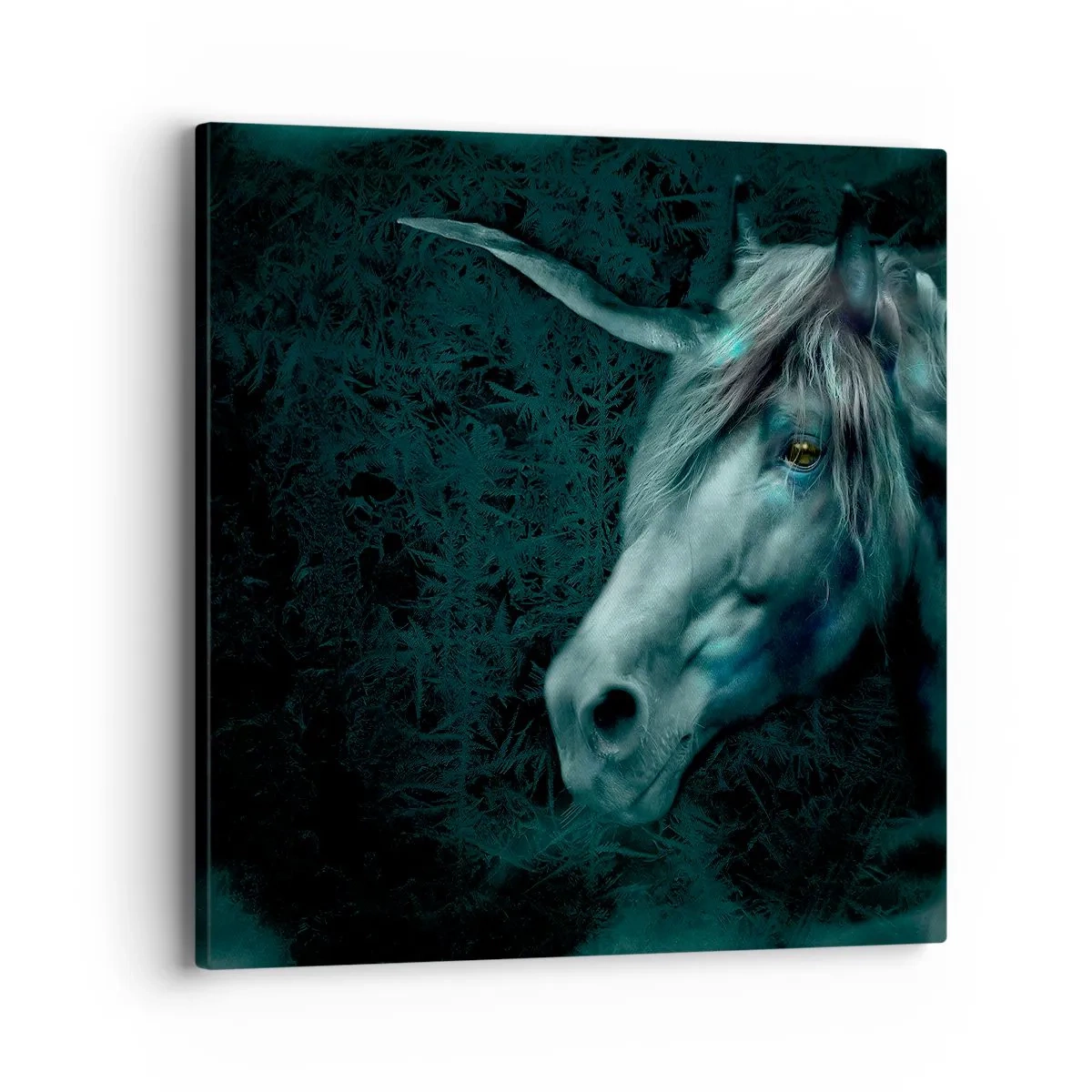 Impression sur toile - Image sur toile - Dans une forêt de conte de fées - 40x40 cm