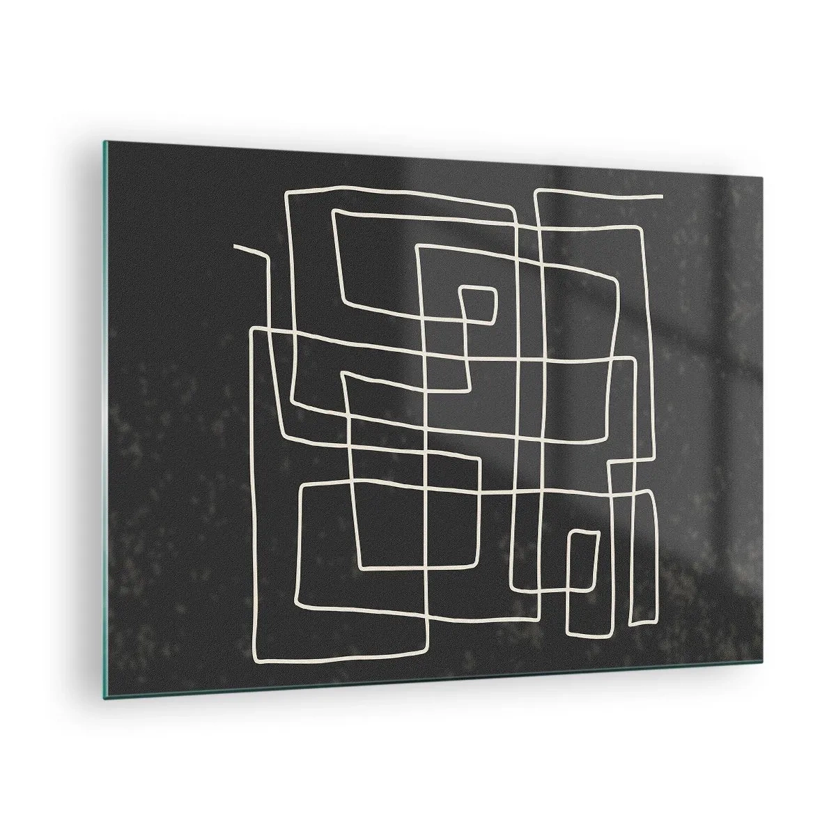 Impression sur verre - Image sur verre - Pas aussi simple - 70x50 cm