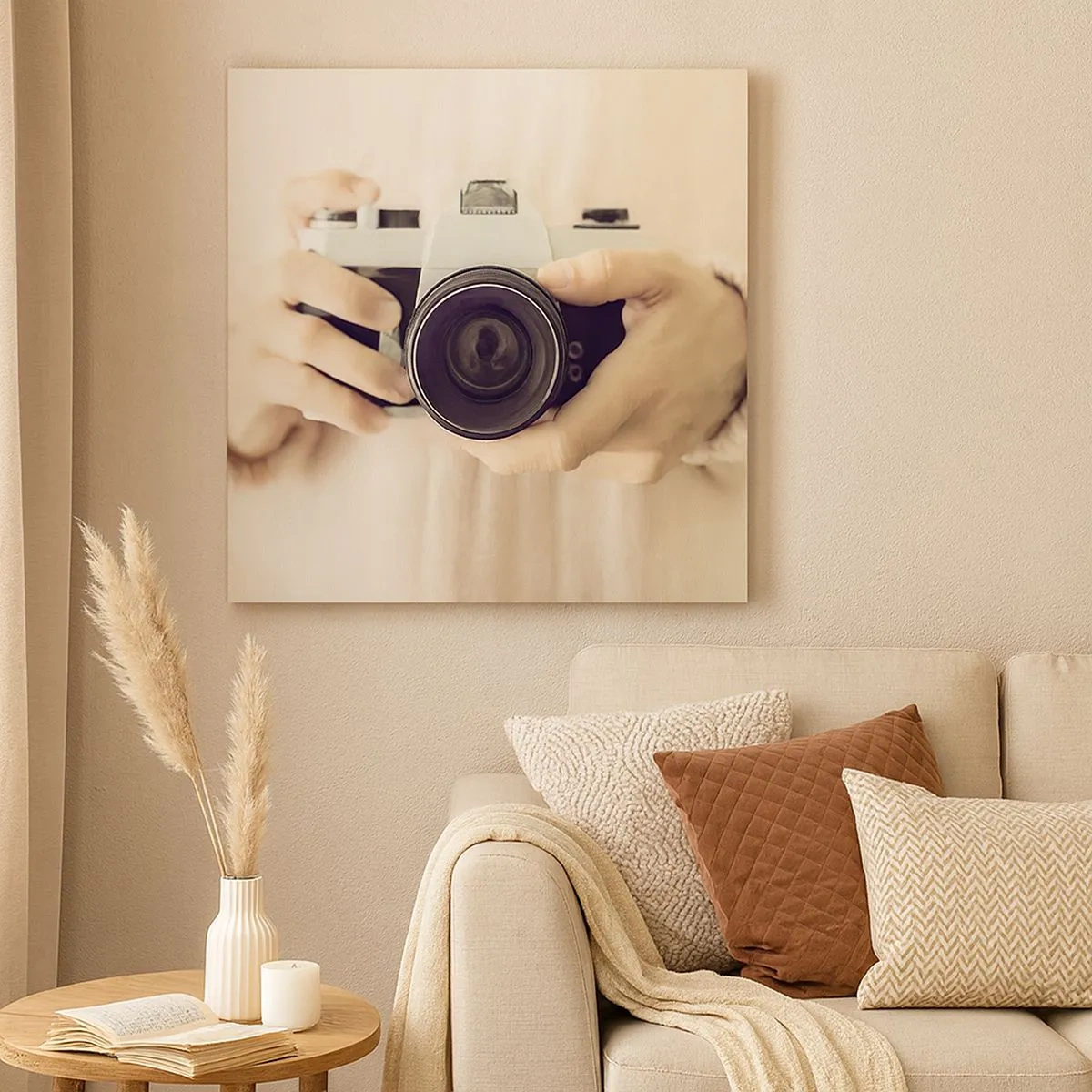 Impression sur toile - Image sur toile - Pour voir plus ... - 30x30 cm