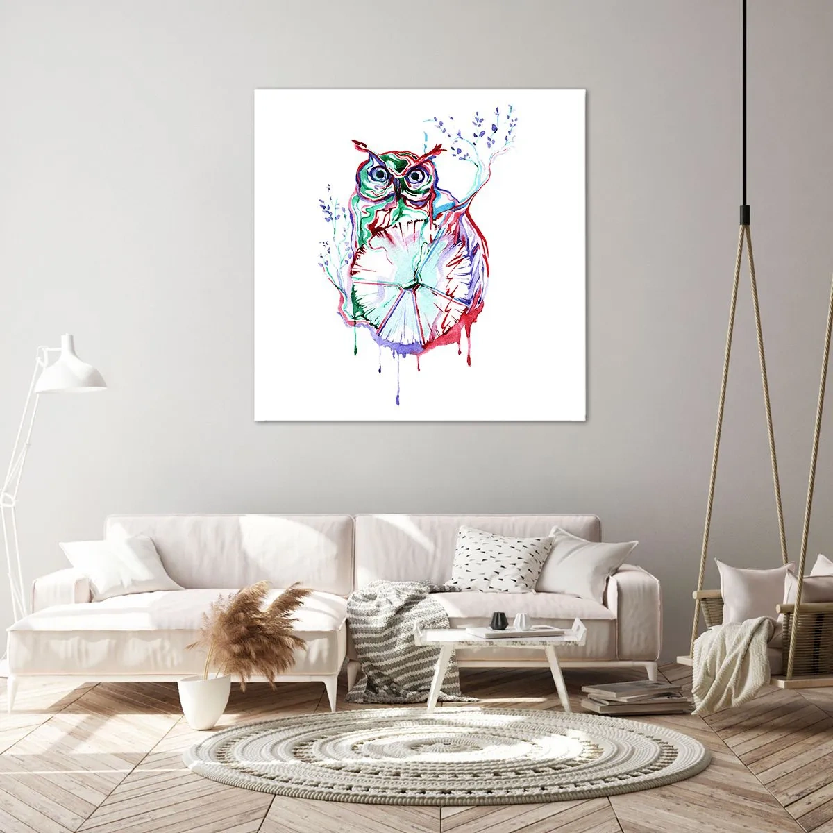 Impression sur toile - Image sur toile - Sage par nature - 70x70 cm