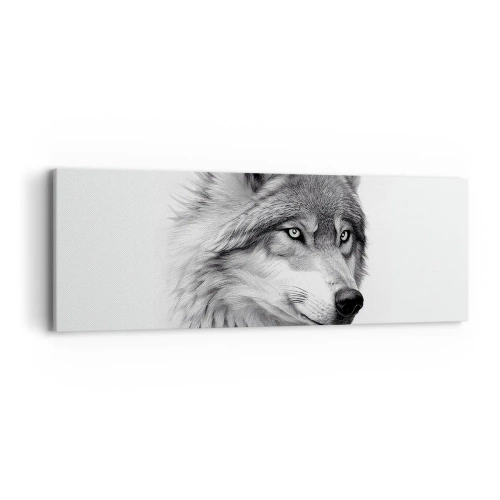 Impression sur toile - Image sur toile - Alpha – sans aucun doute - 90x30 cm