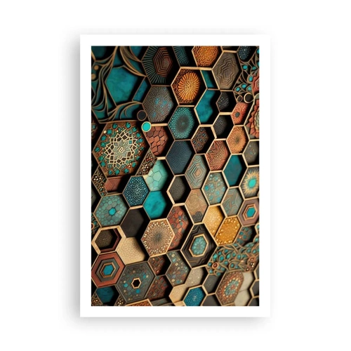 Affiche - Poster - Ornements arabes – variation - 61x91 cm