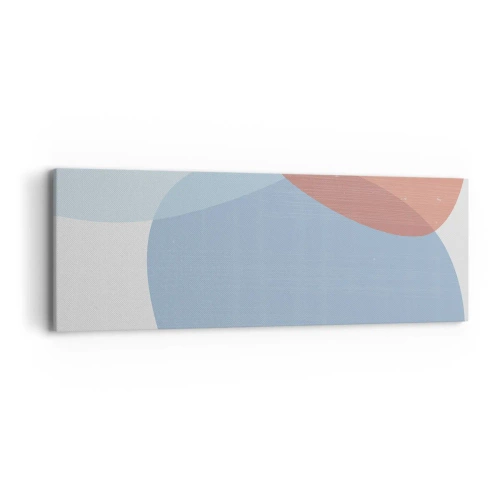 Impression sur toile - Image sur toile - Relations pastel - 90x30 cm