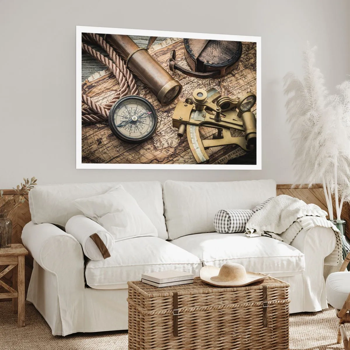 Affiche - Poster - Fixer un cap - 40x30 cm