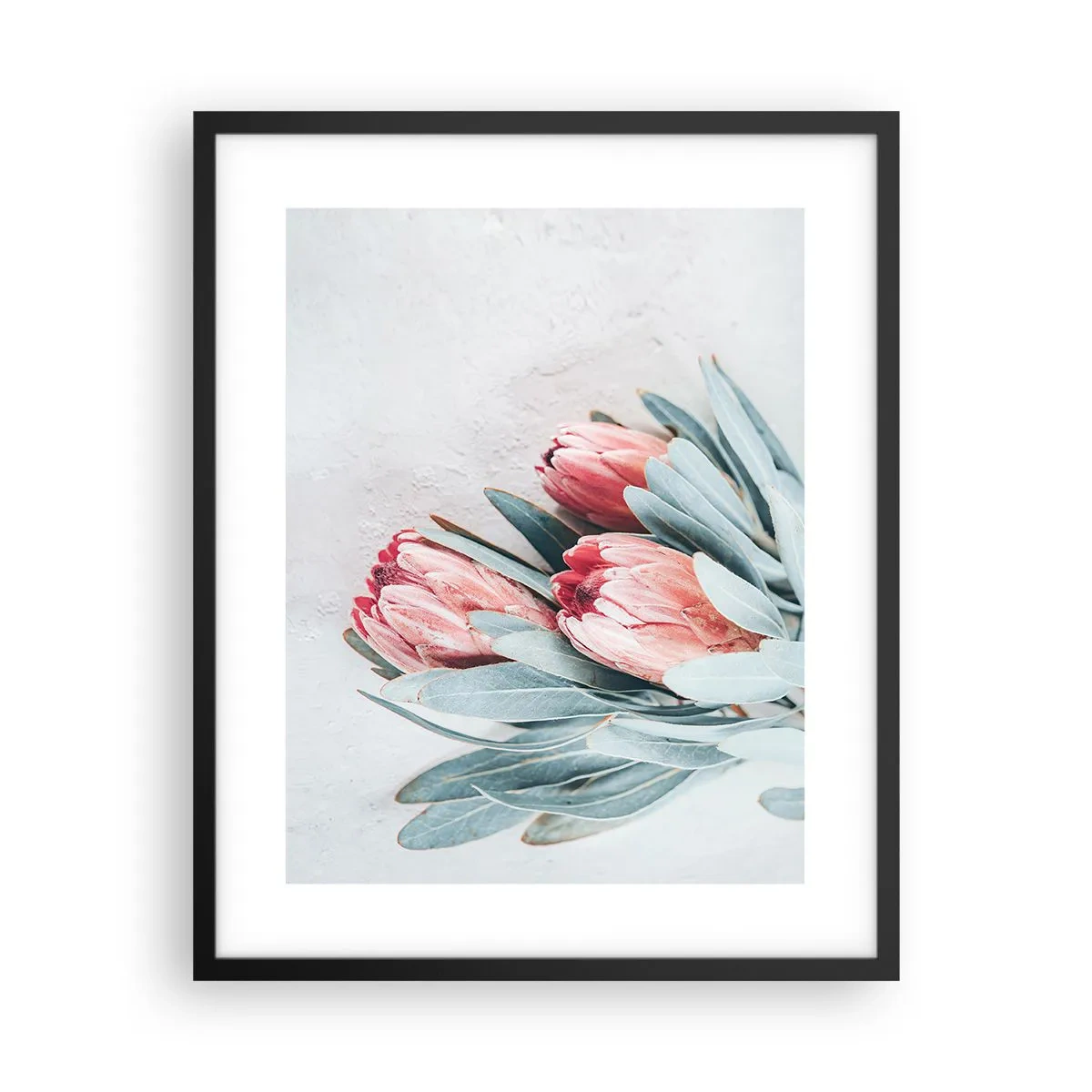 Affiche dans un cadre noir - Poster - Honte de leur propre beauté - 40x50 cm