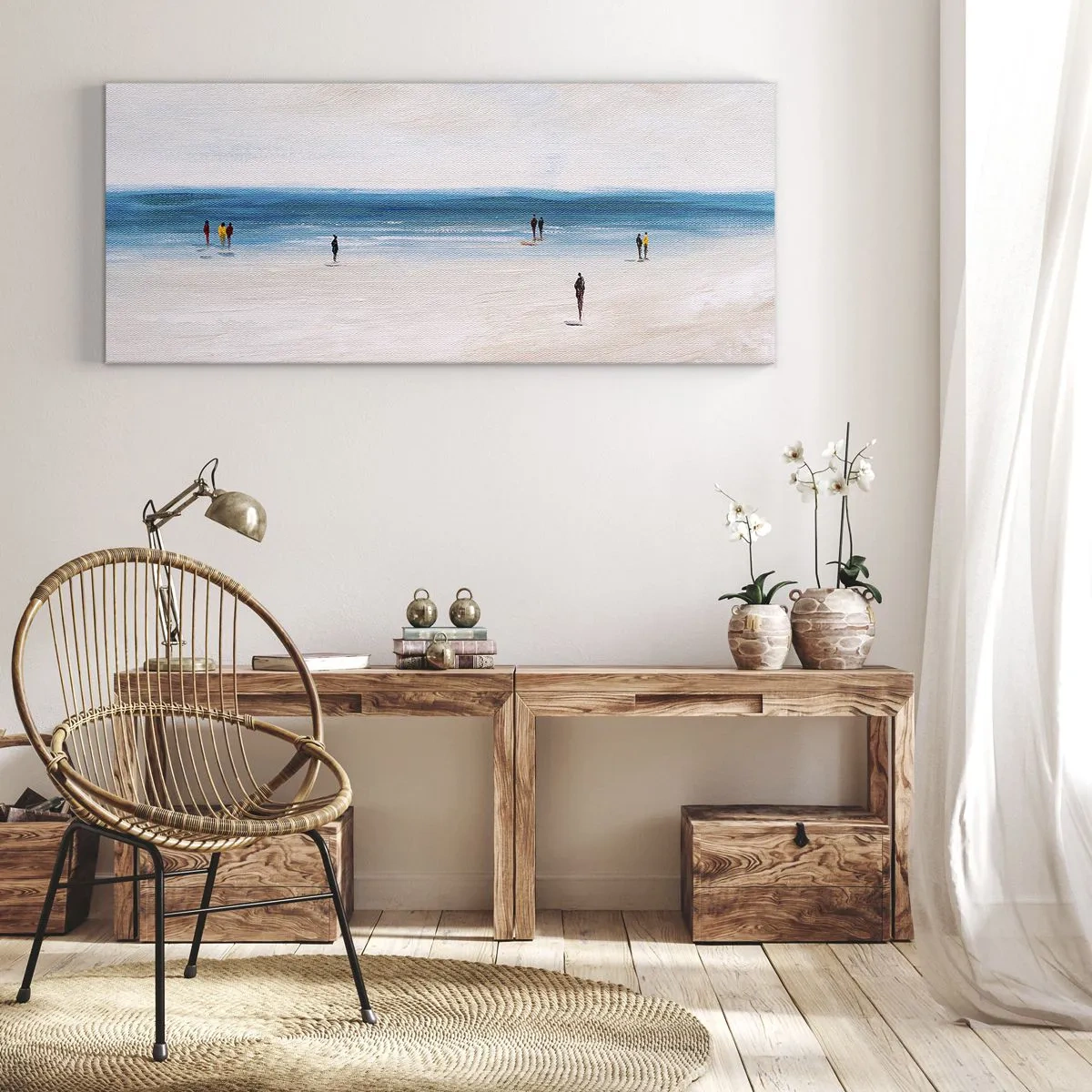 Impression sur toile - Image sur toile - Un besoin naturel - 90x30 cm