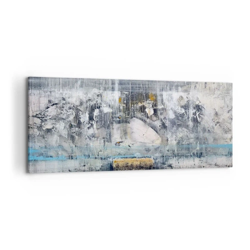 Impression sur toile - Image sur toile - Comme sur la glace, comme après décembre - 100x40 cm