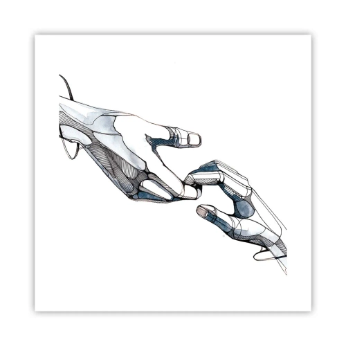 Affiche - Poster - Un bon geste - 40x40 cm