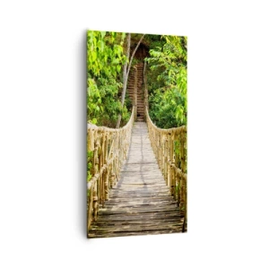 Impression sur toile - Image sur toile - Suspendu dans la nature - 65x120 cm