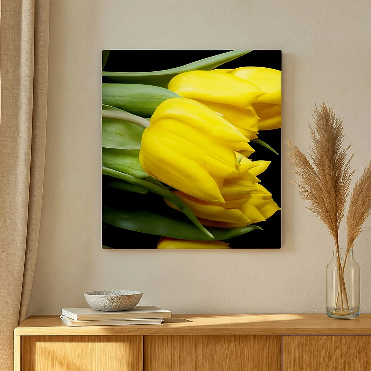 Impression sur toile - Image sur toile - Lever de soleil pur - 30x30 cm