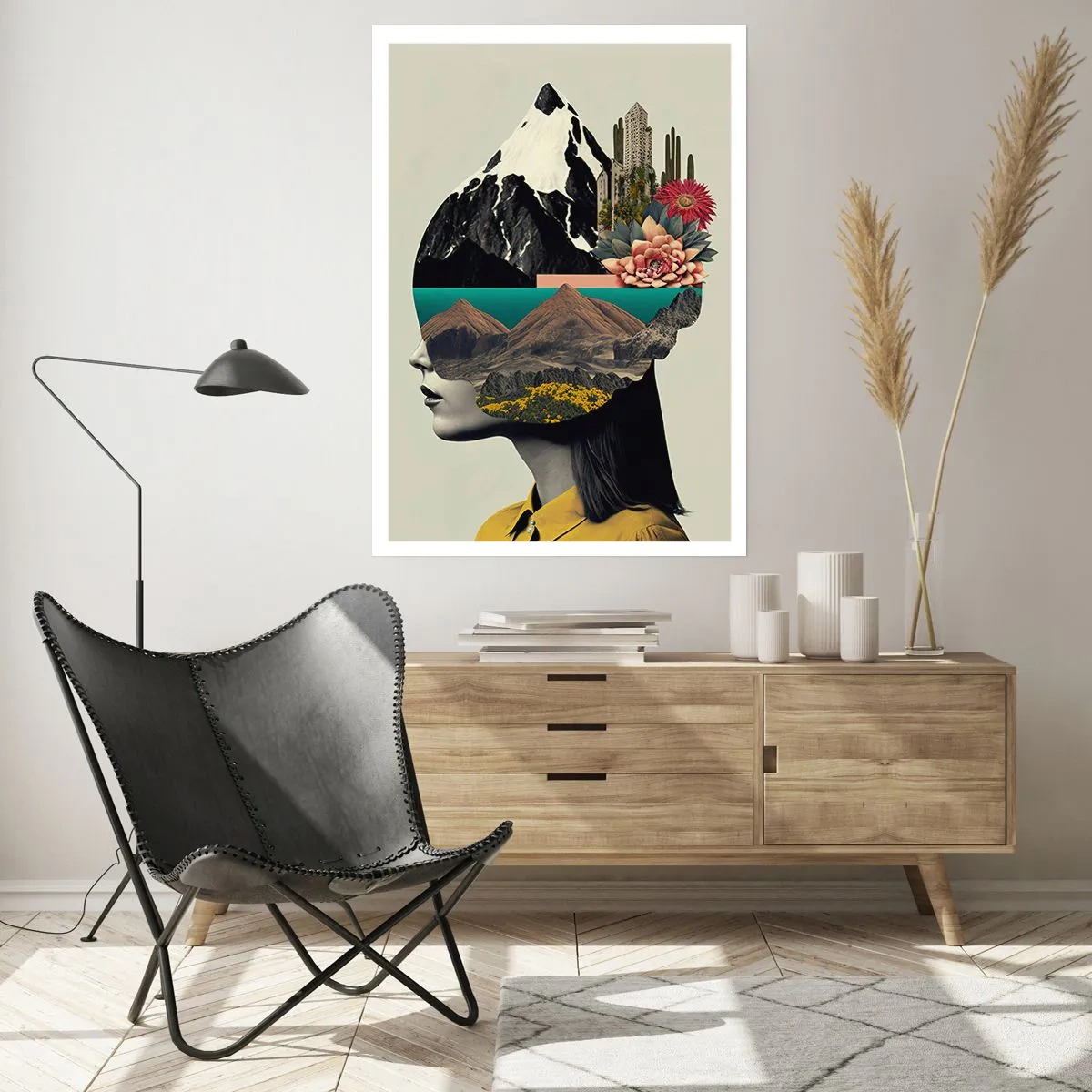 Affiche - Poster - La femme – toujours un mystère - 70x100 cm