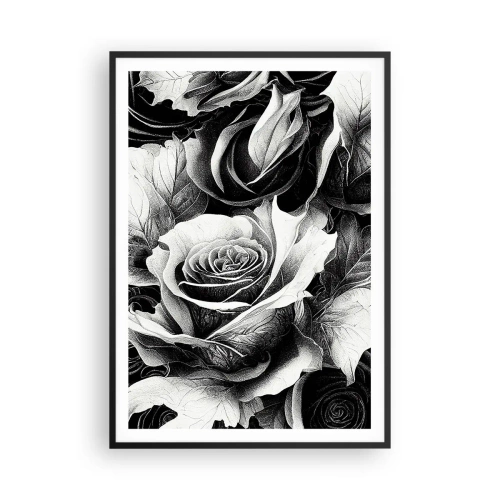Affiche dans un cadre noir - Poster - Toujours une reine - 70x100 cm
