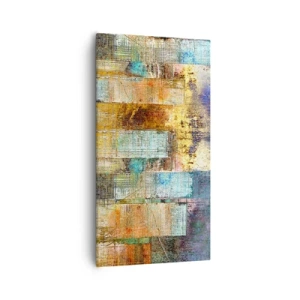 Impression sur toile - Image sur toile - Une métropole ensoleillée - 55x100 cm