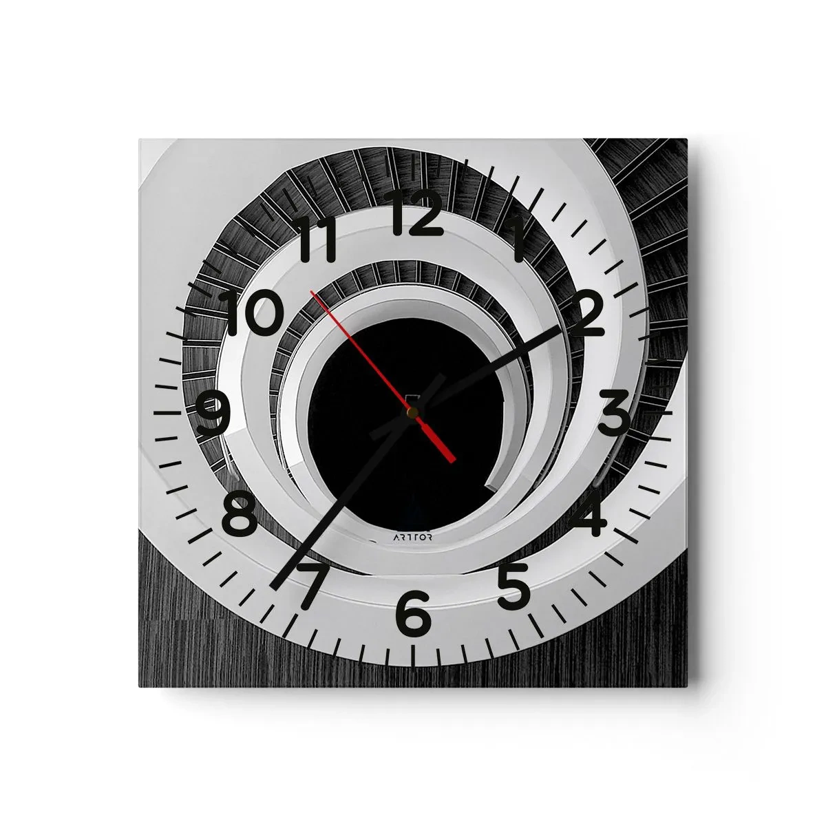 Horloge murale - Pendule murale - Les choses concrêtes - 40x40 cm