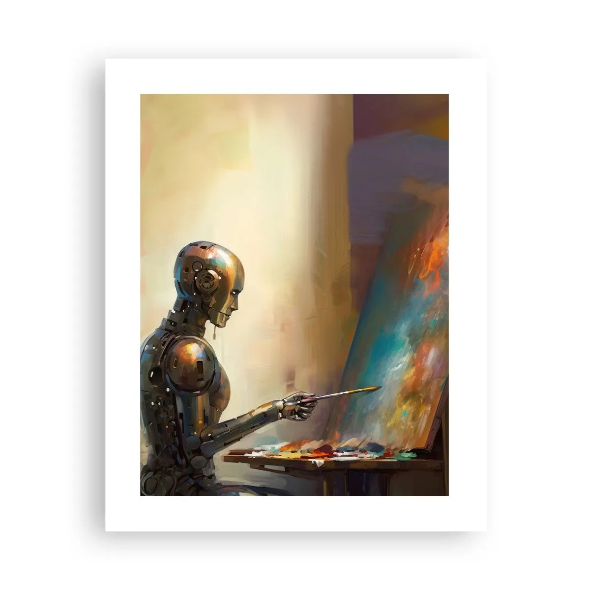 Affiche - Poster - L'art du futur - 40x50 cm
