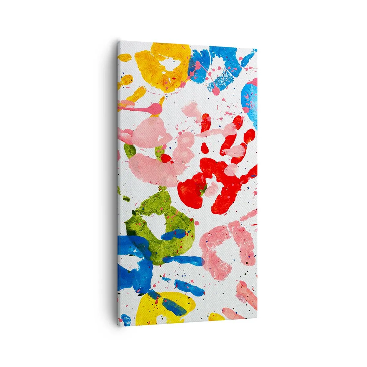 Impression sur toile - Image sur toile - Suivez les traces - 55x100 cm