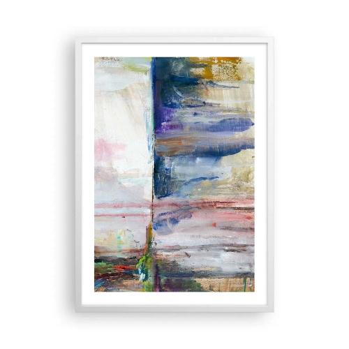 Affiche dans un cadre blanc - Poster - Impressions et associations colorées - 50x70 cm