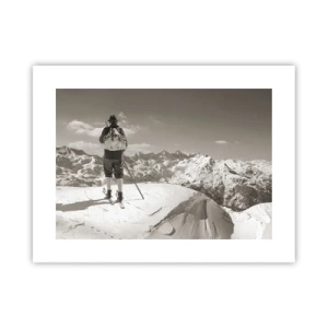 Affiche - Poster - Toutes les mêmes ces montagnes - 40x30 cm