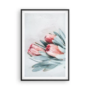 Affiche dans un cadre noir - Poster - Honte de leur propre beauté - 61x91 cm