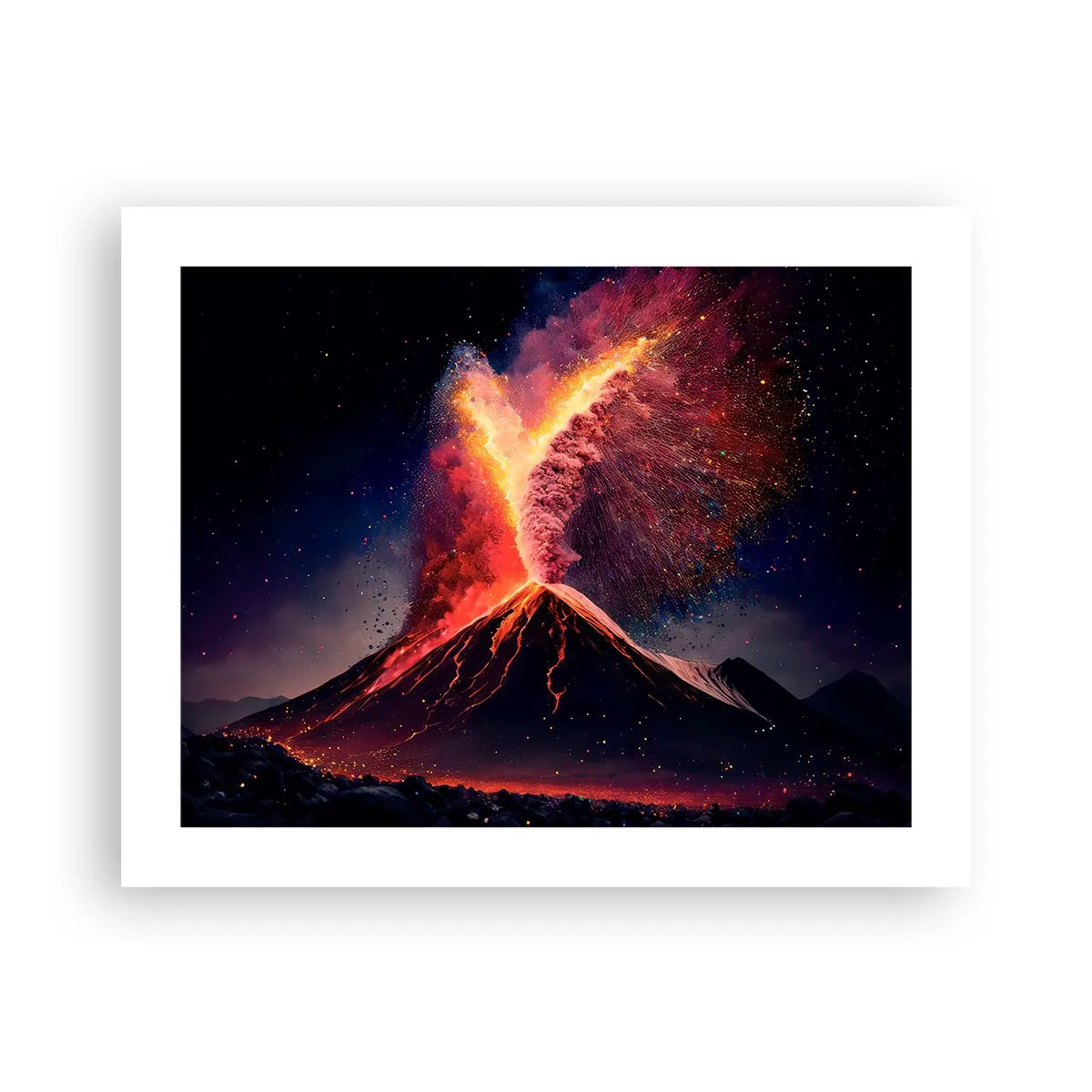 Affiche - Poster - Beauté et horreur - 50x40 cm