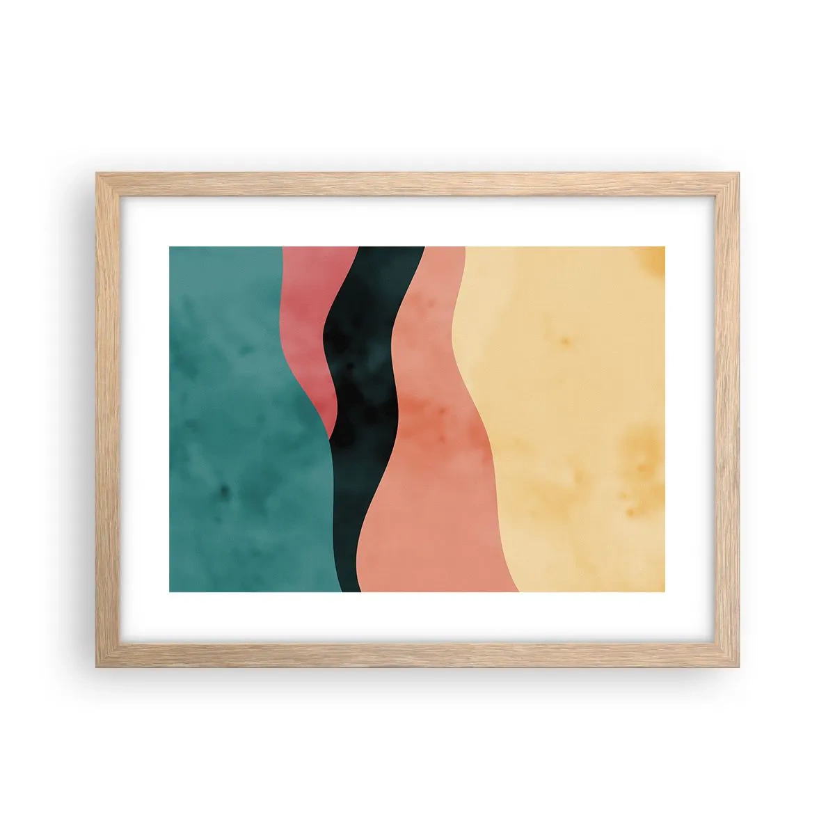 Affiche dans un chêne clair - Poster - Conformité non-conforme - 40x30 cm