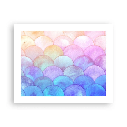 Affiche - Poster - Écailles de perles - 50x40 cm