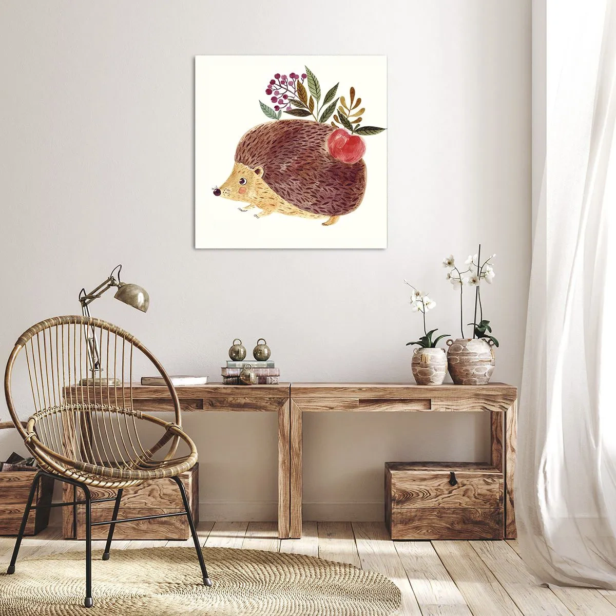 Impression sur toile - Image sur toile - Et tu m’apprécies déjà - 60x60 cm
