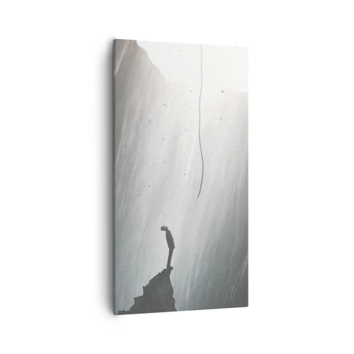 Impression sur toile - Image sur toile - Il y a toujours une issue - 55x100 cm